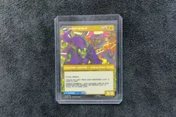 MTG Marvel Spider-Man Norman Osborn Green Goblin Borderless Mythic Rare - Image 4