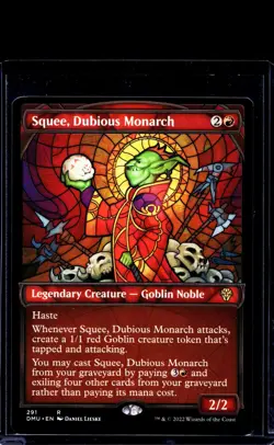 2022 MTG Magic The Gathering Dominaria United Showcase 291 Squee Dubious Monarch - Image 1