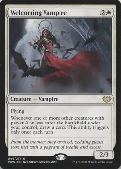 Welcoming Vampire R Innistrad: Crimson Vow 46 - LP MTG - Image 1