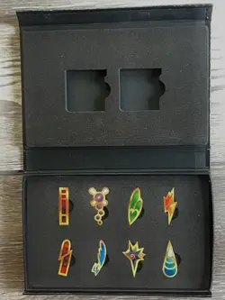 Official Authentic Pokemon TCG League Unova Badge Set COMPLETE - Image 2