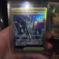 Stellar Crown Area Zero Underdepths 174/142 - Secret Gold Rare NM-M Pokemon - Image 1
