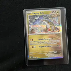 Raging Bolt - 111/142 - NM - Rare Ancient Holo - SV: Stellar Crown - Pokemon TCG - Image 2