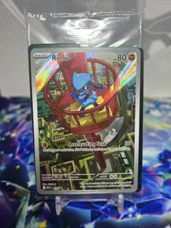 Riolu #10 - Pokemon TCG Mega Evolution promo sealed- Near Mint Condition - Image 1
