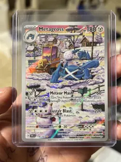 Pokemon Metagross 178/162 Temporal Forces Full Art Illustration Rare Holo NM - Image 1