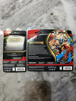 Pokemon Mega Evolution Single Pack Blister (Drifblim), 3-Pack Blister (Psyduck) - Image 2