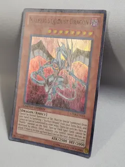 3 x YuGiOh TCG Malefic Stardust Dragon CT08-EN014 Super Rare Limited Edition LP - Image 4