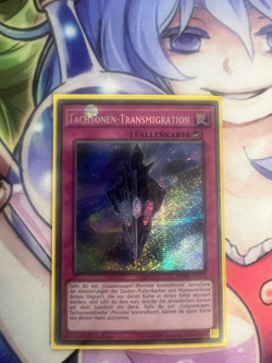 TACHYON TRANSMIGRATION GERMAN SECRET WSUP-EN012 DE012 NEAR MINT YUGIOH - Image 1