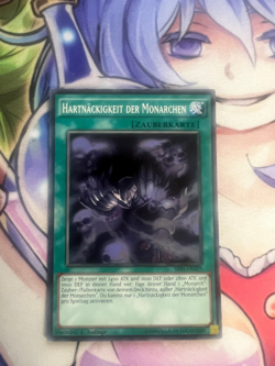 TENACITY OF THE MONARCHS GERMAN COMMON SR01-EN029 DE029 NEAR MINT YUGIOH - Image 1