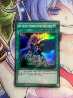 THE MELODY OF AWAKENING DRAGON SUPER GERMAN CROS-EN091 DE091 NEAR MINT YUGIOH - Image 1