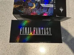 Magic The Gathering Final Fantasy Gift Bundle Dice Lands Card Box No Packs - Image 3
