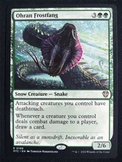 Ohran Frostfang - OTC - Mtg Card #3IB - Image 1