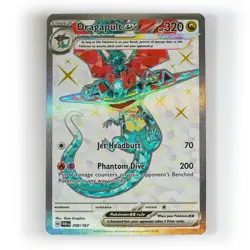 Pokemon - Dragapult ex - 200/167 - SV Twilight Masquerade - Full Art Card - Image 1
