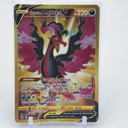 Galarian Moltres V - 183/172 - Secret Rare - Brilliant Stars - Pokemon Card - NM - Image 1