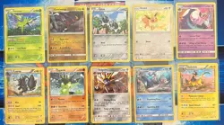 Pokemon Card Lot of 10 ALL Ultra Rare *CRACKED ICE* From Mixed Sets - Image 1