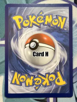 Holographic Blank Genuine Pokemon Card - Swirl Holo - LP - [H] - Image 5