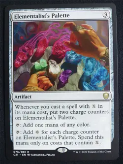 Elementalist's Palette - C21 - Mtg Card #3HI - Image 1