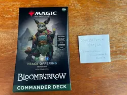 Magic The Gathering-Bloomburrow Commander Bundle-Peace Offering Precon - Image 2