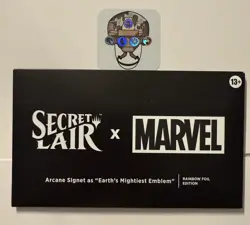 Secret Lair x Marvel Arcane Signet as Earths Mightiest Emblem Rainbow Foil - Image 1