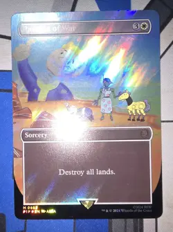 MTG - PIP - Ravages of War (Borderless) (Surge Foil) #0882 - Near Mint - Image 1