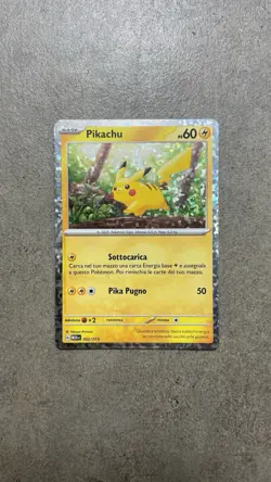 PIKACHU 002/015 - POKEMON McDONALD’S DRAGON DISCOVERY ITA 2025 NM HOLO - Image 1