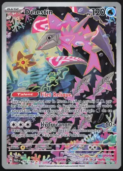 Carte Pokemon Delestin 192/182 Faille Paradoxe Francais - Image 1