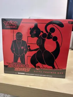 Pokemon Center Destined Rivals ETB Elite Trainer Box Sealed - Image 1