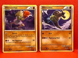 Pokemon Tcg Hitmonchan 57/95 & Hitmonlee 58/95 Call of Legends Non Holo - Image 1