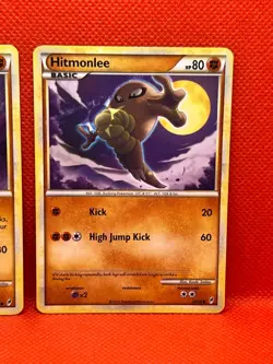 Pokemon Tcg Hitmonchan 57/95 & Hitmonlee 58/95 Call of Legends Non Holo - Image 3