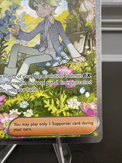 Wally's Compassion 186/132 Special Illustration Rare Pokemon Mega Evolution NM - Image 5