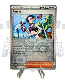 Perrin 160/167 Sv06: Twilight Masquerade Reverse Holo Free Shipping Pokemon NM - Image 1