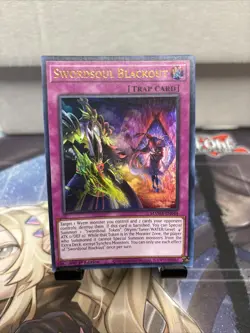 Yu-Gi-Oh! Swordsoul Blackout 1st Ed. MAMA-EN044 Ultra Rare NM/LP x1 - Image 1