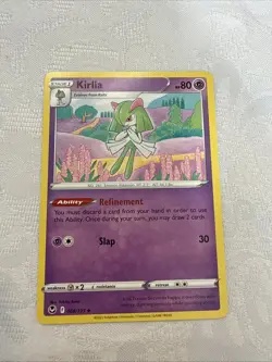 Kirlia Cosmos Holo Pokemon Prize Pack Series 3 Promo Pokemon Card - Image 1