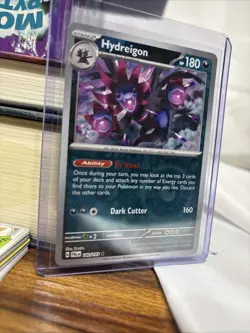 Hydreigon 140/193 Sv02: Paldea Evolved Reverse Holo, Rare Pokemon Card, HTF - Image 3