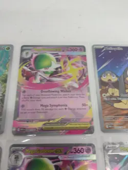 Pokemon TCG Mega Evolutions Card Lot Of 8 Full Art Double Rare Sirs Mint - Image 4
