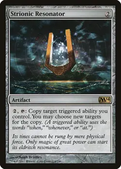 Strionic Resonator Magic 2014 (M14) Magic The Gathering MTG Card - Image 1