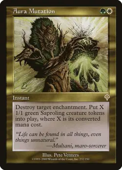 Aura Mutation Invasion Magic The Gathering MTG Card - Image 1