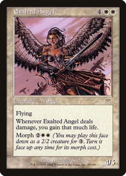 Exalted Angel Onslaught Magic The Gathering MTG Card - Image 1