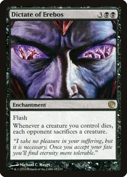 Dictate of Erebos Journey Into Nyx Magic The Gathering MTG Card - Image 1