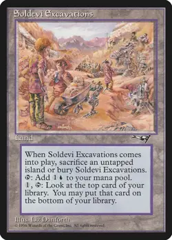 Soldevi Excavations Alliances Magic The Gathering MTG Card - Image 1