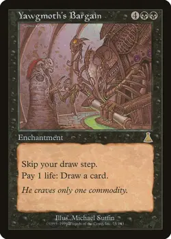 Yawgmoth's Bargain Urza's Destiny Magic The Gathering MTG Card - Image 1