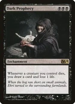 Dark Prophecy Magic 2014 (M14) Magic The Gathering MTG Card - Image 1