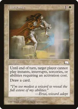 Abeyance Weatherlight Magic The Gathering MTG Card - Image 1