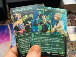 Gala Greeters • German + French Foil • Borderless Box Topper • MTG (2083) - Image 1