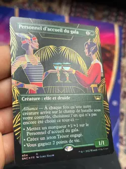 Gala Greeters • German + French Foil • Borderless Box Topper • MTG (2083) - Image 4