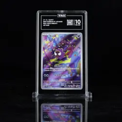 TAG 10 GEM MINT - JAPANESE POKEMON 2024 - GASTLY 080/071 SV5K - WILD FORCE - AR - Image 1
