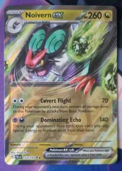 153/193 NOIVERN EX DOUBLE RARE PALDEA EVOLVED POKEMON CARD NM-Mint TCG - Image 1