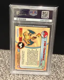 1999 Topps Pokemon Charizard Rainbow Foil - Image 2