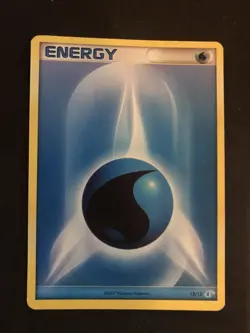 Pokemon TCG Card 2007 Trainer Kit Manaphy & Lucario - Water Energy 12/12 - Image 1