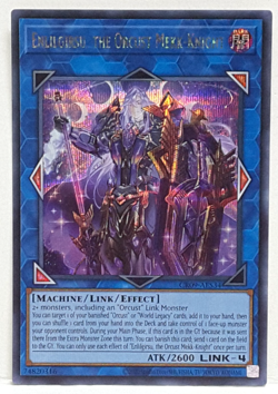 Yugioh Asian-English Enlilgirsu, the Orcust Mekk-Knight CR09-AES34 Secret - Image 1