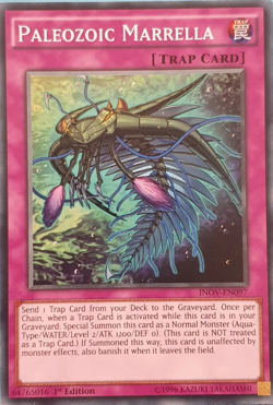 Paleozoic Marrella - Card 1st Edition COMMON YuGiOh TCG Card INOV-EN097 - Image 1